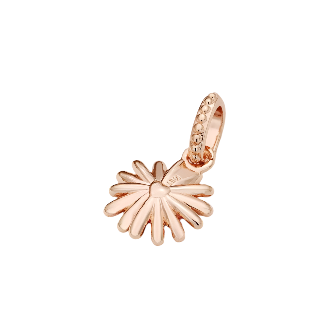 Pink Daisy Charm